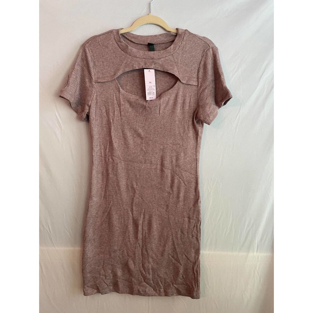 Mauve Wild Fable Bodycon Dress Juniors Size XXL